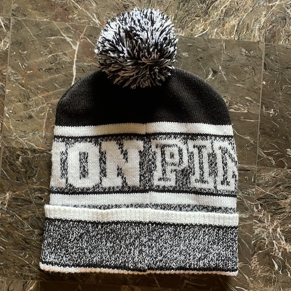 Pink Nation Pom Pom Beanie - Picture 4 of 4